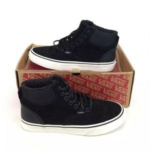 ❤️‍🔥Vans Era Hi  Suede Scotchgard 3M Black Sk- 8.,Unisex, mens 7.5, women 9.